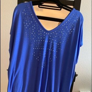 Apt 9 periwinkle blue 1X TOP